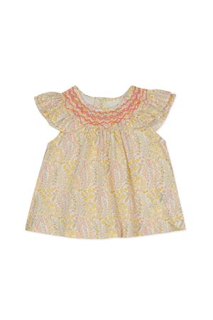 Yellow and pink cotton blouse TARTINE ET CHOCOLAT KIDS | TY1200132